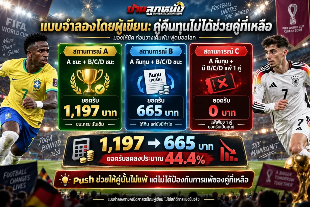 แทงบอลเสมอ 